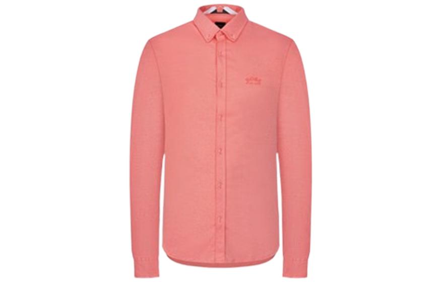 Hugo Boss Мужская рубашка оранжево-красного цвета
Hugo Boss Мужская рубашка оранжево-красного цвета