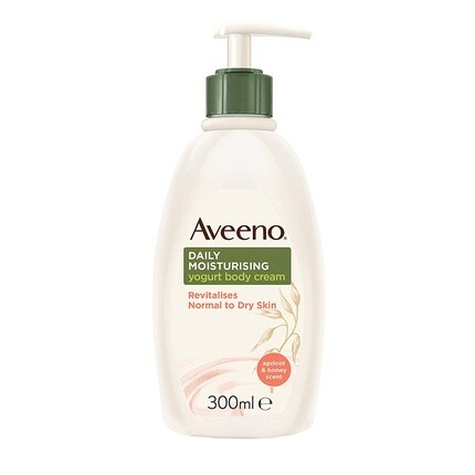 Aveeno Ежедневный увлажняющий крем для тела с йогуртом и медом 300 мл
Aveeno Ежедневный увлажняющий крем для тела с йогуртом и медом 300 мл