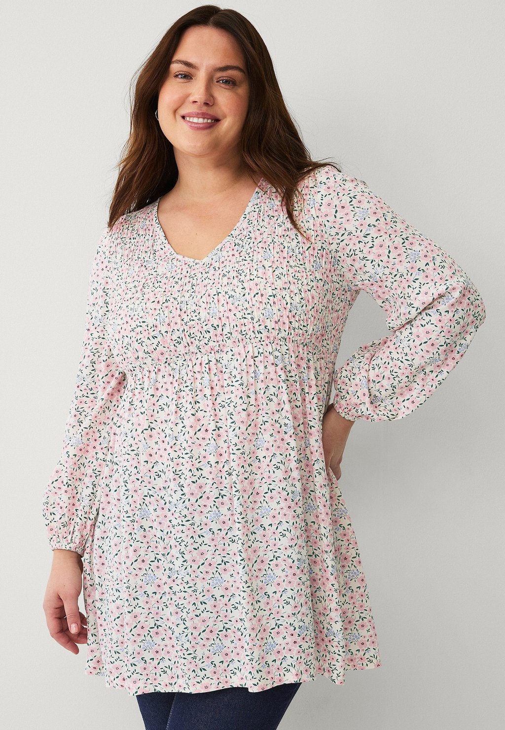 Туника Ellos Plus collection, мультиколор
Туника Ellos Plus collection, мультиколор