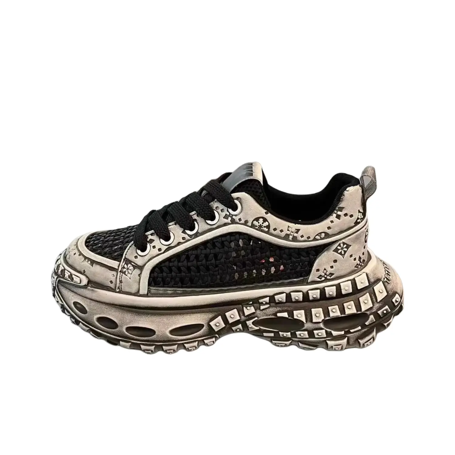 BEAR UNION Низкие массивные кроссовки унисекс черные, цвет Black
BEAR UNION Низкие массивные кроссовки унисекс черные, цвет Black