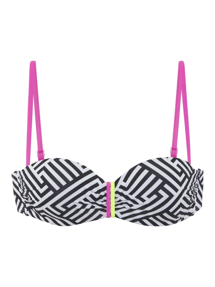 Верх бикини Buffalo, черно-белый
Верх бикини Buffalo, черно-белый