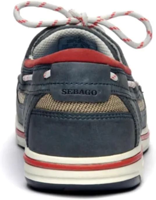 Мокасины Sebago Triton с тремя отверстиями для шнурков - лодочные туфли из вощеной кожи нубук с дышащей сетчатой подкладкой, удобной стелькой из ЭВА и резиновой подошвой, синий
Мокасины Sebago Triton с тремя отверстиями для шнурков - лодочные туфли из вощеной кожи нубук с дышащей сетчатой подкладкой, удобной стелькой из ЭВА и резиновой подошвой, синий