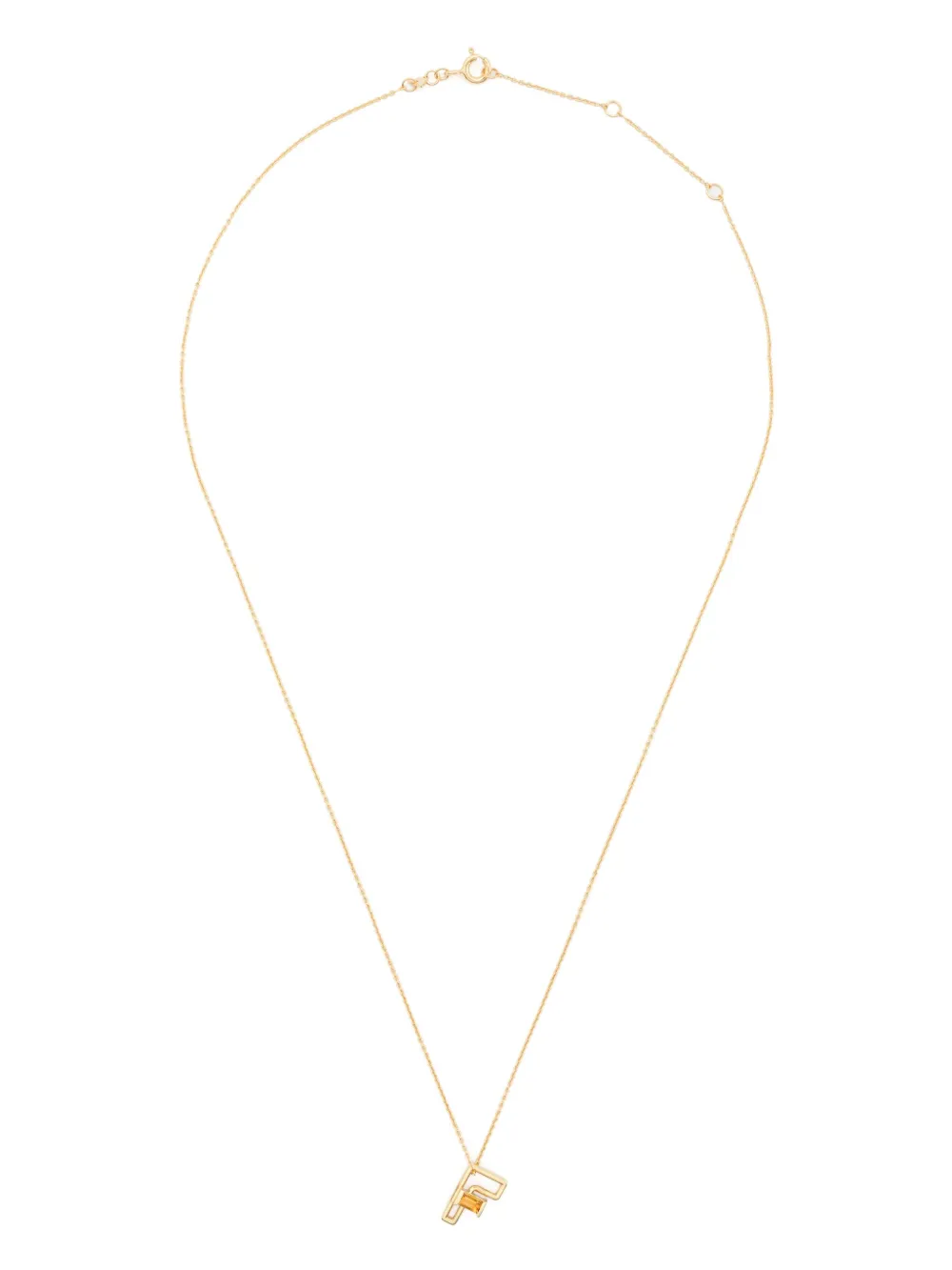 Золотое колье Letra F с цитрином Aliita, золотой
Золотое колье Letra F с цитрином Aliita, золотой