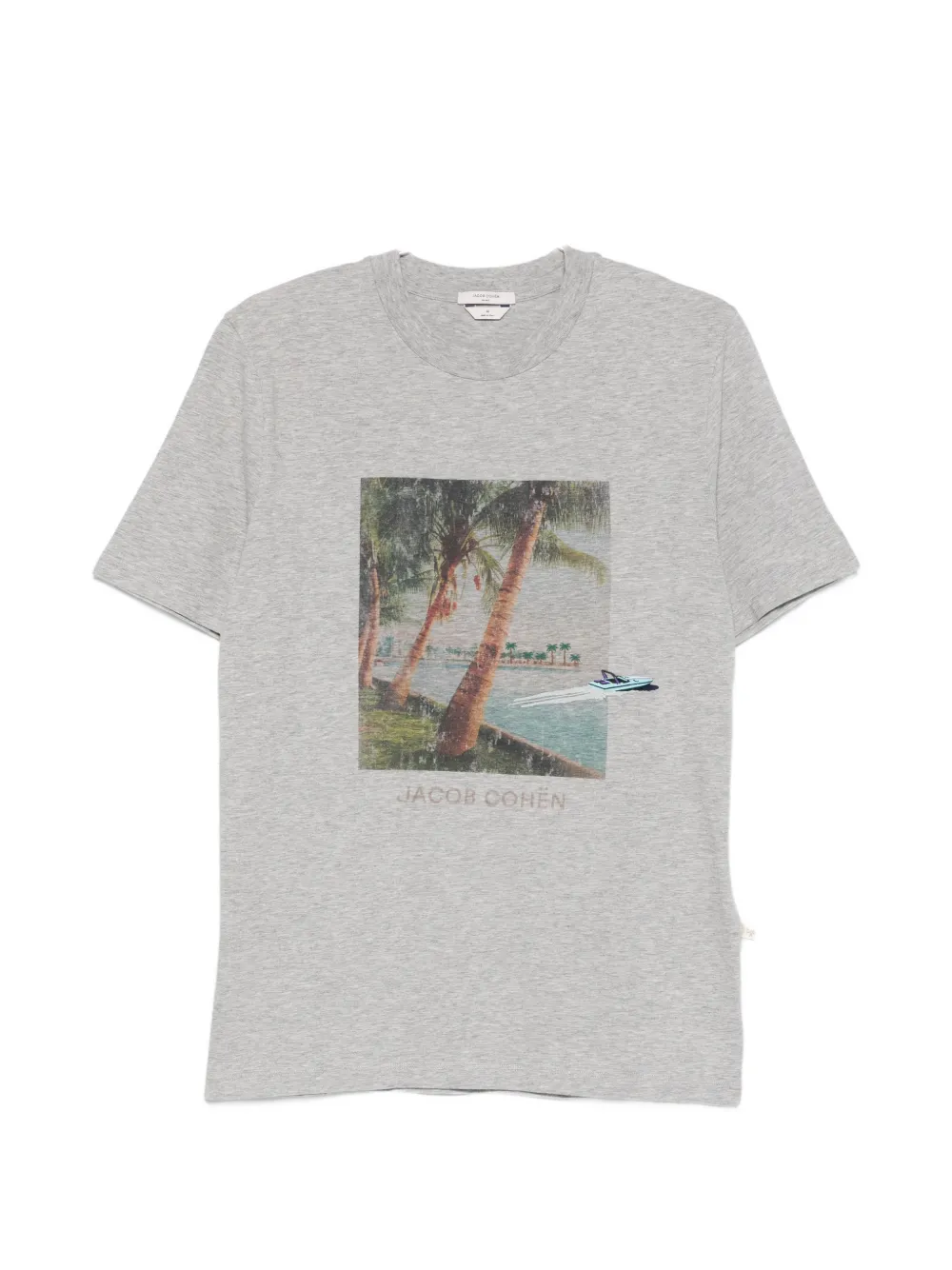 Футболка с круглым вырезом и графическим принтом Jacob Cohen, серый
Футболка с круглым вырезом и графическим принтом Jacob Cohen, серый
