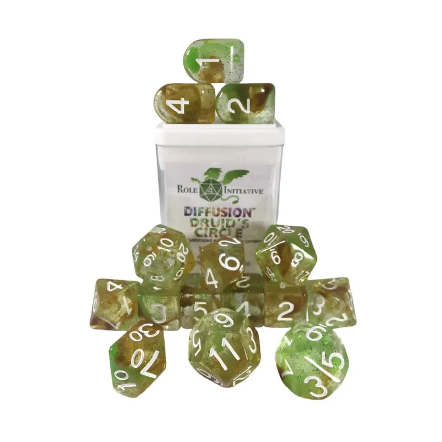 Набор Diffusion Poly — Круг друида с цифрами (15), Class & Creature Dice - Poly Sets
Набор Diffusion Poly — Круг друида с цифрами (15), Class & Creature Dice - Poly Sets