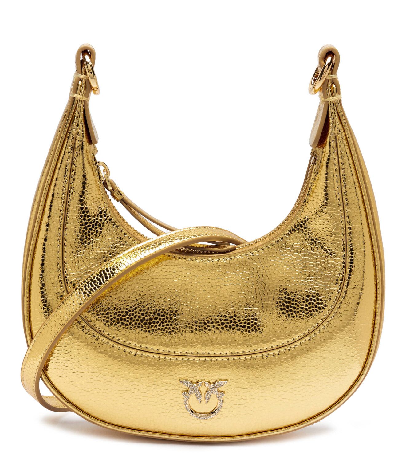 Сумка-хобо Pinko BRIOCHE MINI, золотой
Сумка-хобо Pinko BRIOCHE MINI, золотой