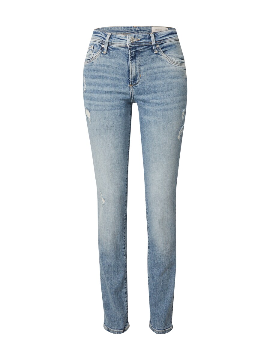 Узкие джинсы s.Oliver, синий деним
Узкие джинсы s.Oliver, синий деним