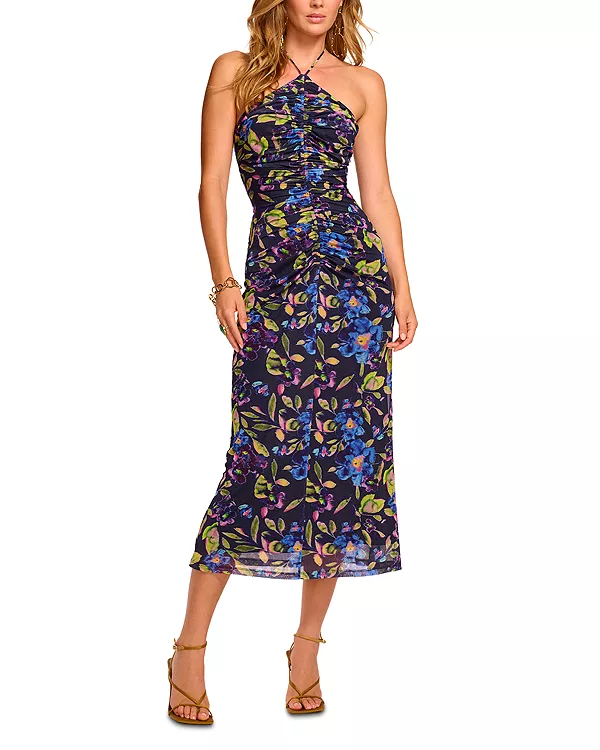 Платье-Миди Aveline с завязками на шее Ramy Brook, мультиколор
Платье-Миди Aveline с завязками на шее Ramy Brook, мультиколор