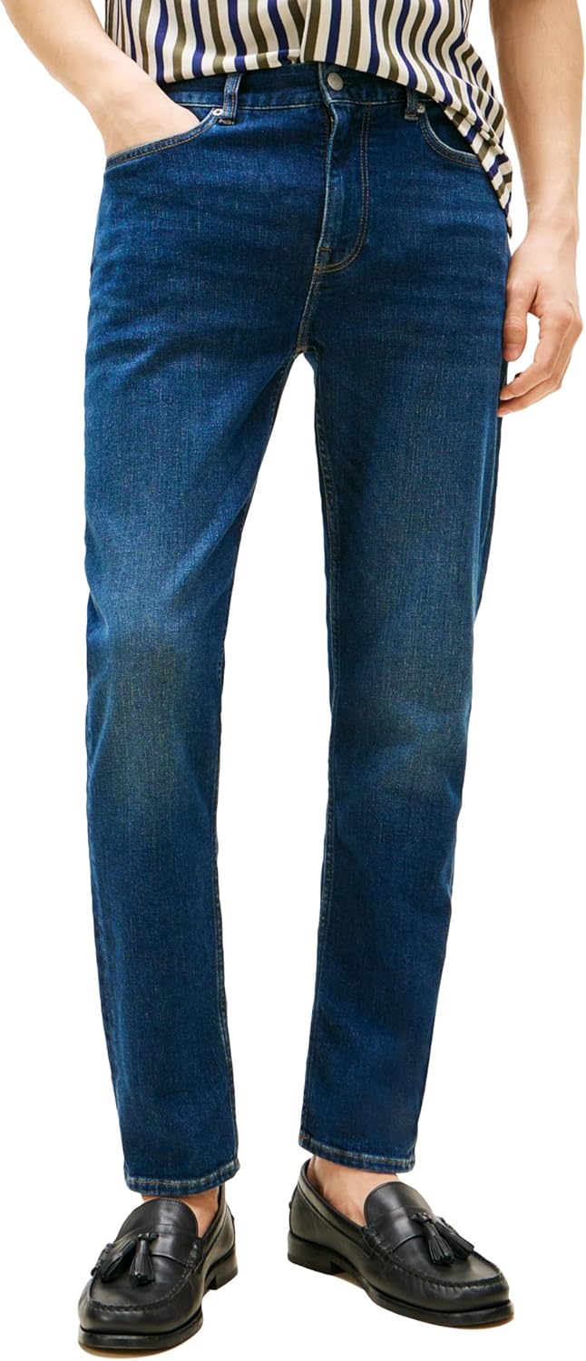 Мужские облегающие джинсы Tommy Hilfiger Stretch, Dark Indigo
Мужские облегающие джинсы Tommy Hilfiger Stretch, Dark Indigo