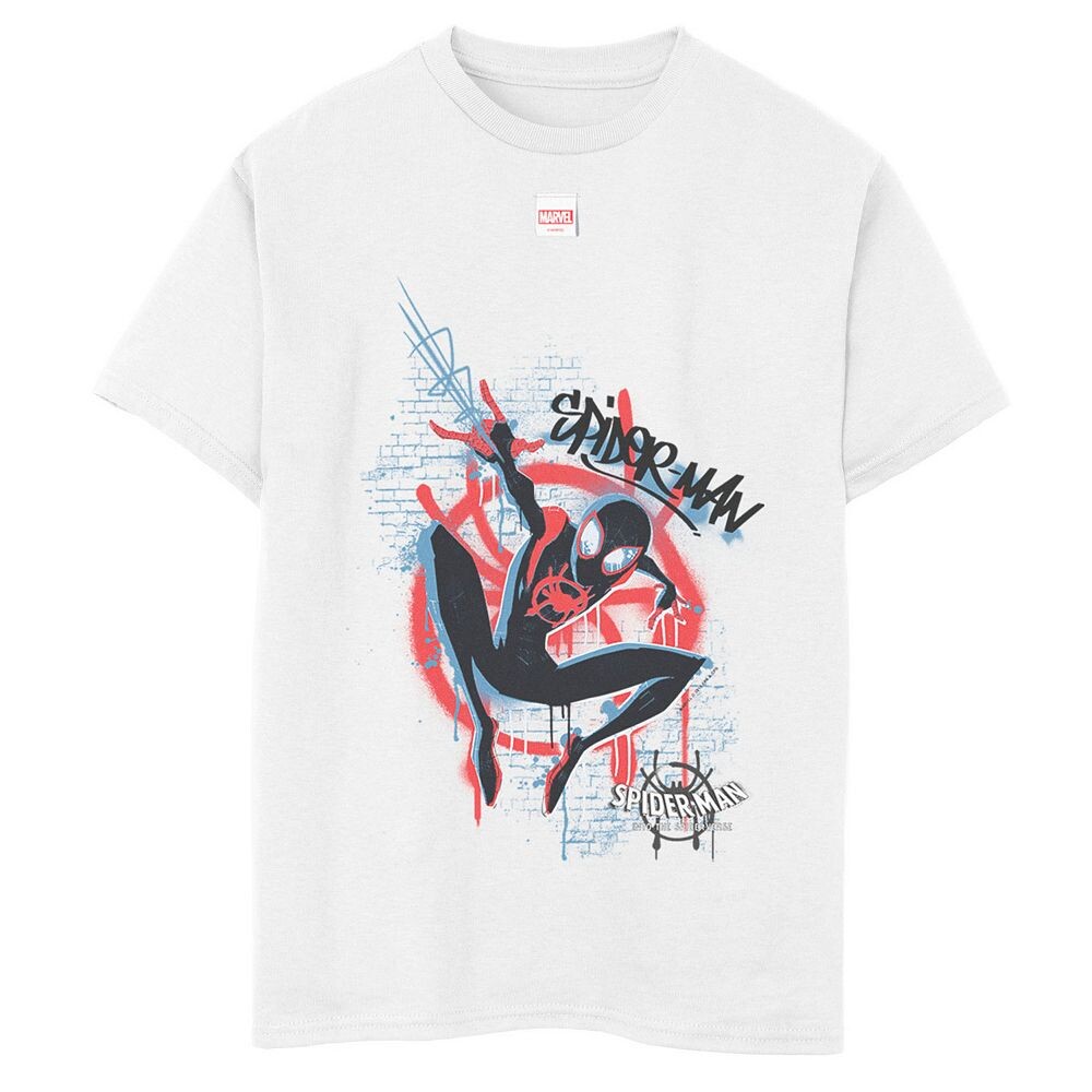 Футболка с граффити и граффити «Marvel Spiderverse» для мальчиков 8–20 лет, белый
Футболка с граффити и граффити «Marvel Spiderverse» для мальчиков 8–20 лет, белый