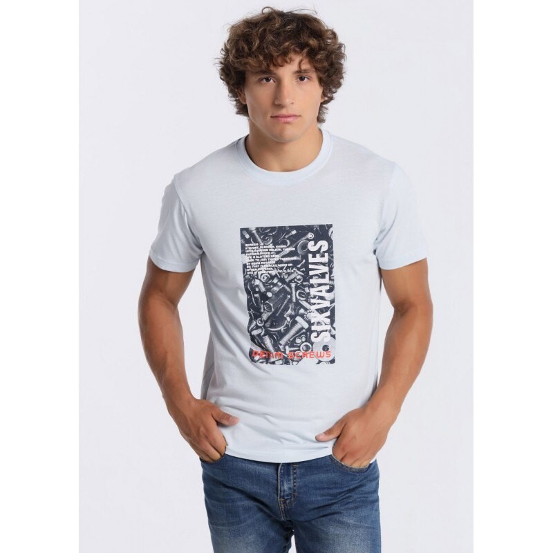 Футболка Six Valves 134403-55068-1197, синий
Футболка Six Valves 134403-55068-1197, синий