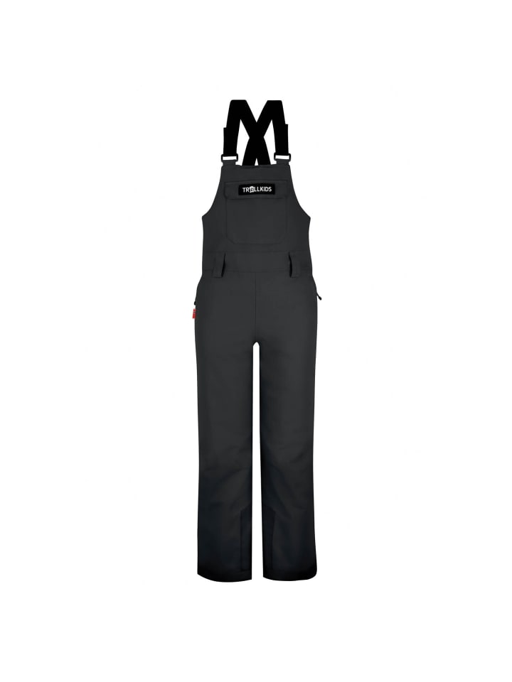 Лыжные брюки Trollkids, черный 
Лыжные брюки Trollkids, черный
