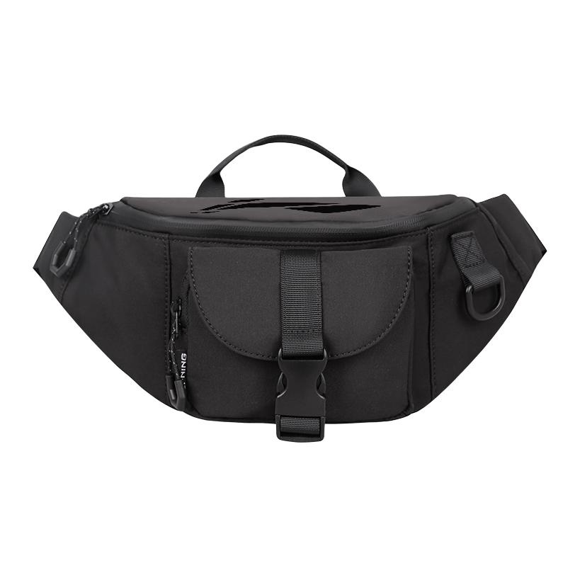 LINING Полиэстеровая поясная сумка через плечо унисекс черная, Black
LINING Полиэстеровая поясная сумка через плечо унисекс черная, Black
