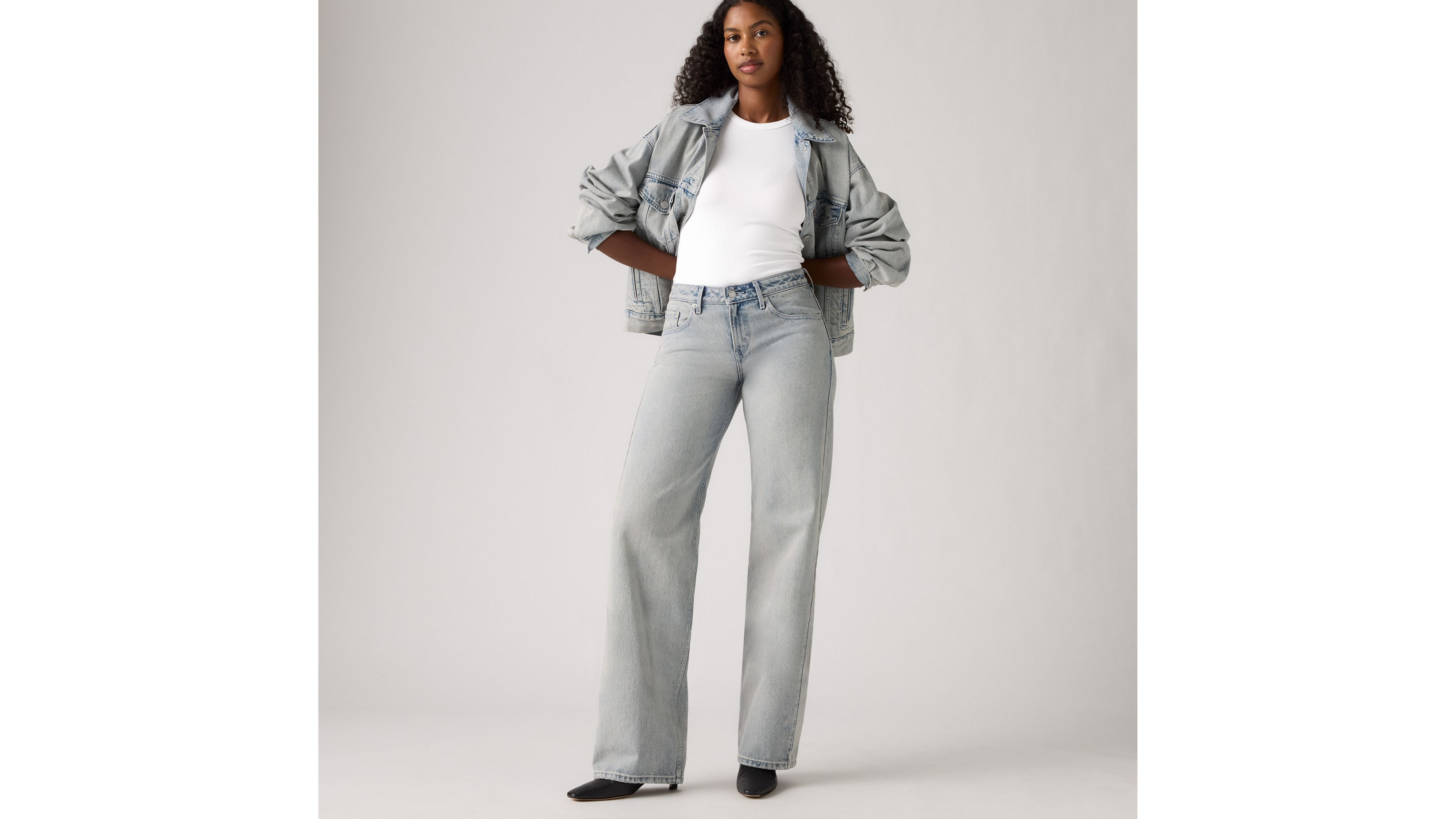 Джинсы женские низкие свободные Levi's, Boss Business - Grey
Джинсы женские низкие свободные Levi's, Boss Business - Grey