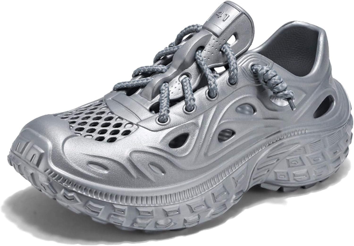 Мужские и женские дышащие сандалии с отверстиями, противоскользящие, быстросохнущие, легкие, унисекс, садовые сабо для активного отдыха на улице и дома Generic, серебро
Мужские и женские дышащие сандалии с отверстиями, противоскользящие, быстросохнущие, легкие, унисекс, садовые сабо для активного отдыха на улице и дома Generic, серебро