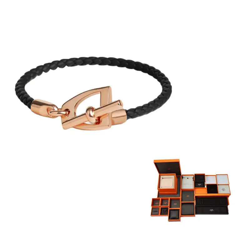HERMES Металлические браслеты Unisex Black
HERMES Металлические браслеты Unisex Black