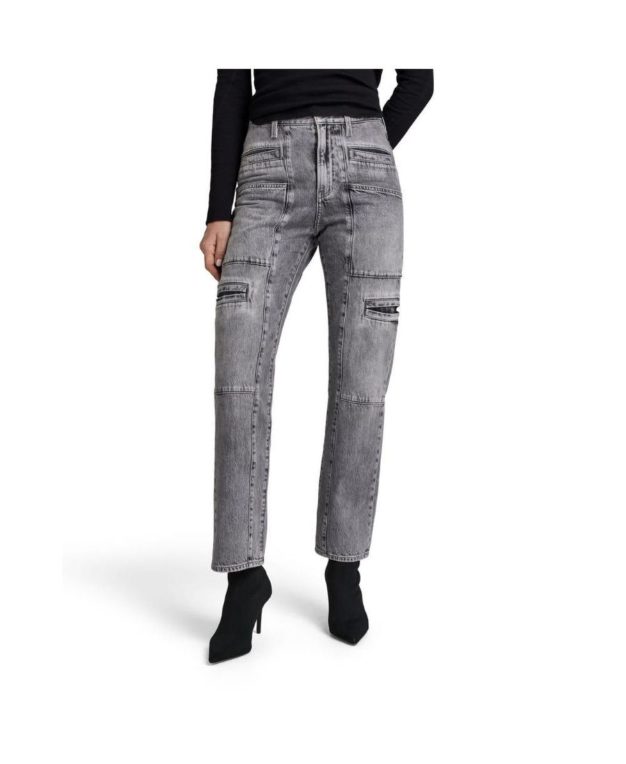 Женские джинсы Viktoria Utility High Straight Jeans G-Star, Faded grey neblina
Женские джинсы Viktoria Utility High Straight Jeans G-Star, Faded grey neblina