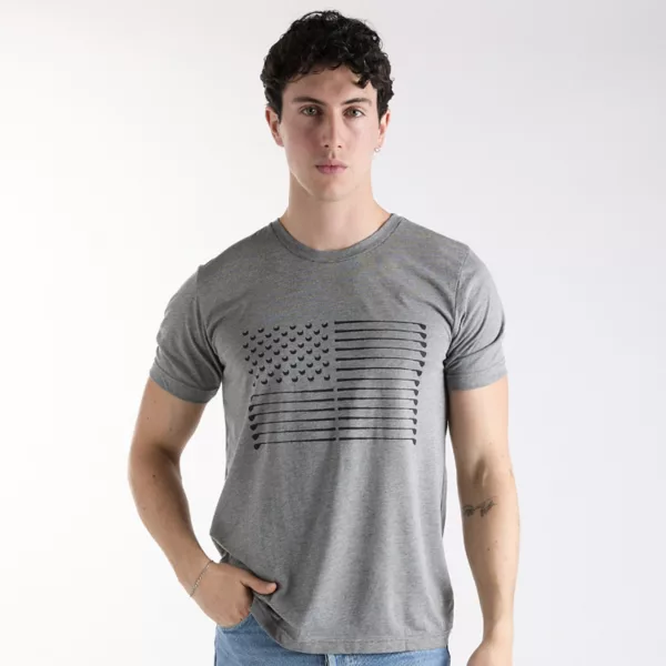 Футболка с американским флагом для гольфа Swingjuice, серый
Футболка с американским флагом для гольфа Swingjuice, серый