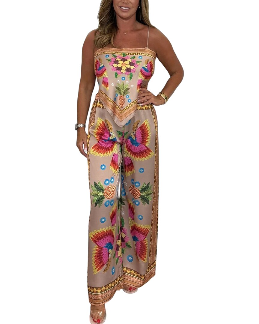 Комплект из 2 предметов: топ и брюки CHARLOTTE GREEN Charlotte Green, хаки
Комплект из 2 предметов: топ и брюки CHARLOTTE GREEN Charlotte Green, хаки