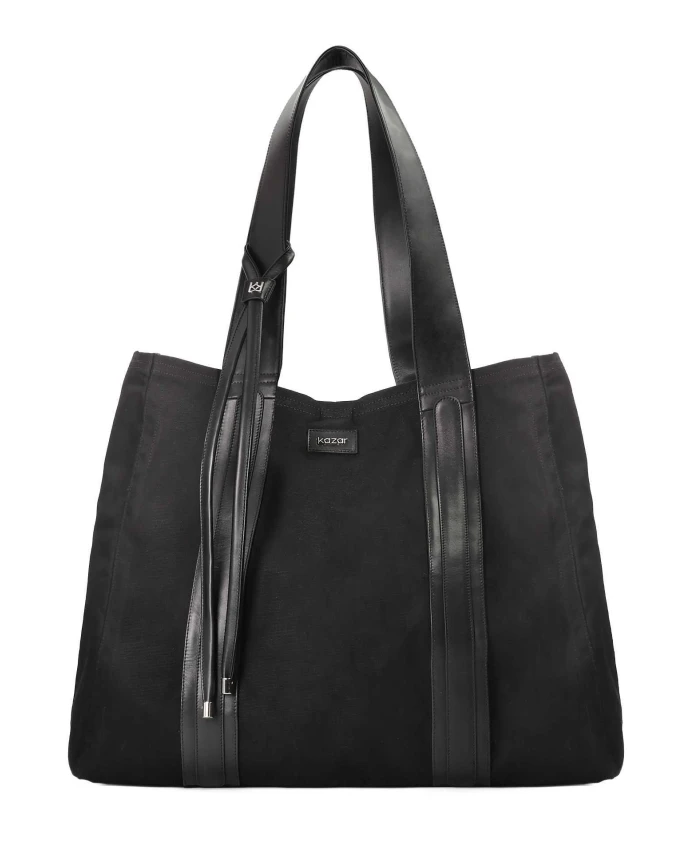 Большая свободная тканевая сумка Kazar, черный
Большая свободная тканевая сумка Kazar, черный