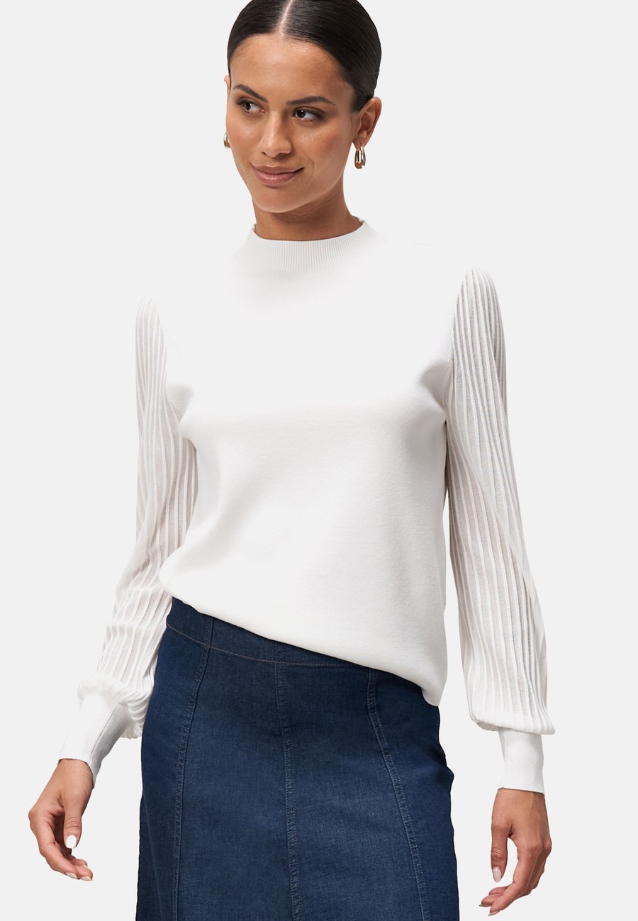 Джемпер zero TRANSPARENTE ÄRMEL, Offwhite/White
Джемпер zero TRANSPARENTE ÄRMEL, Offwhite/White