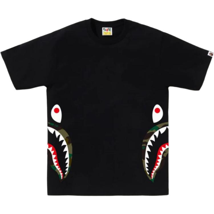 Bape 1st Camo Side Shark футболка A BATHING APE, черный
Bape 1st Camo Side Shark футболка A BATHING APE, черный