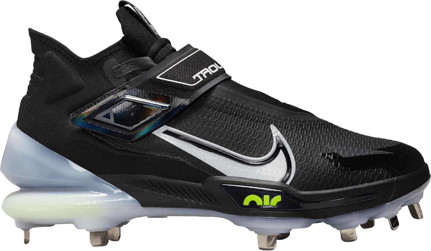 Мужские бейсбольные бутсы Nike Force Zoom Trout 8 Elite с металлическими шипами, белый/черный/серый/темно-серый/светло-серый
Мужские бейсбольные бутсы Nike Force Zoom Trout 8 Elite с металлическими шипами, белый/черный/серый/темно-серый/светло-серый