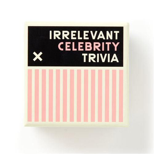 Настольная игра Irrelevant Celebrity Trivia
Настольная игра Irrelevant Celebrity Trivia