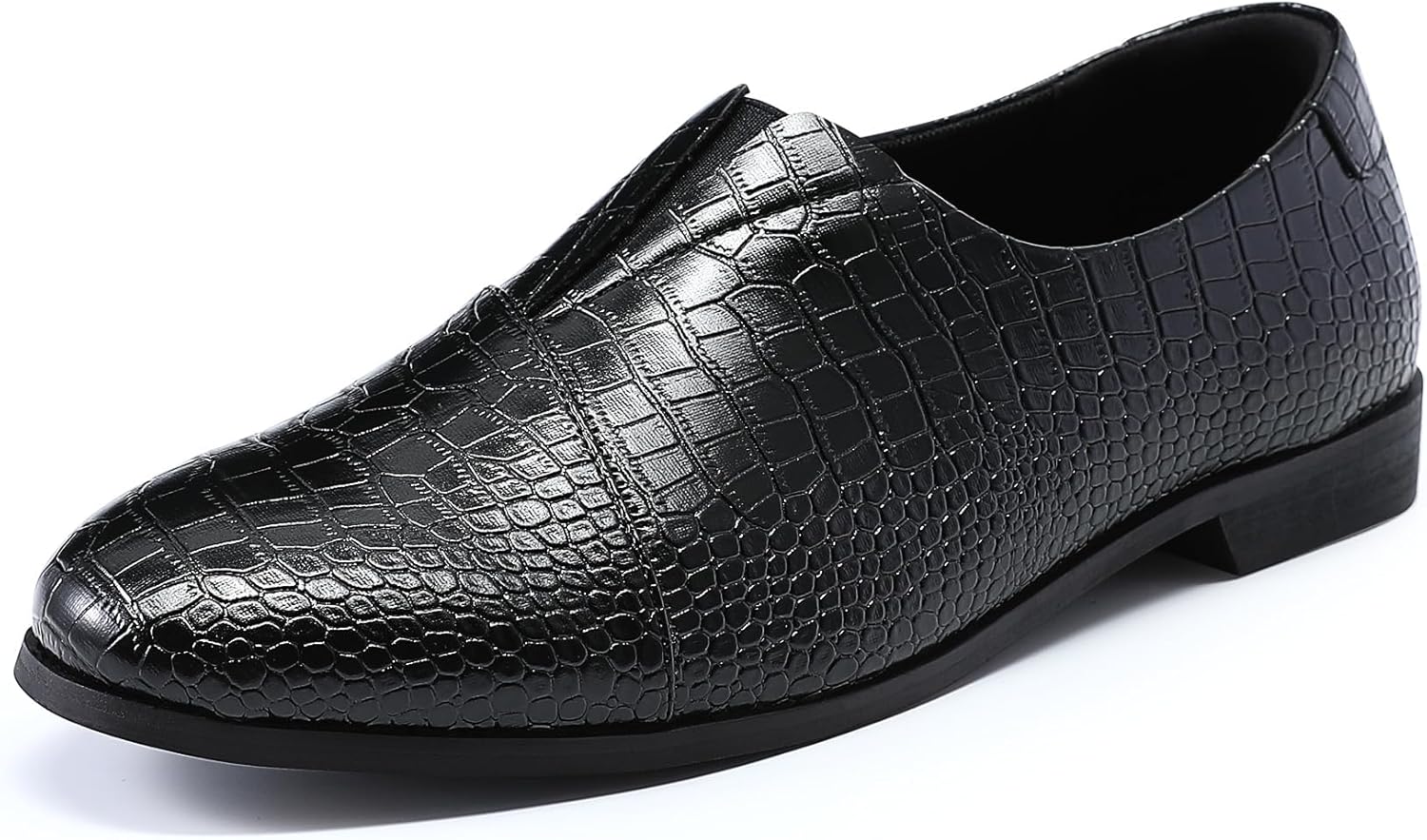 Мужские туфли AUSTIN MILL с ретро-принтом под крокодила, без застежки, лоферы для повседневного и делового стиля, для свадьбы и вечеринки, черный
Мужские туфли AUSTIN MILL с ретро-принтом под крокодила, без застежки, лоферы для повседневного и делового стиля, для свадьбы и вечеринки, черный