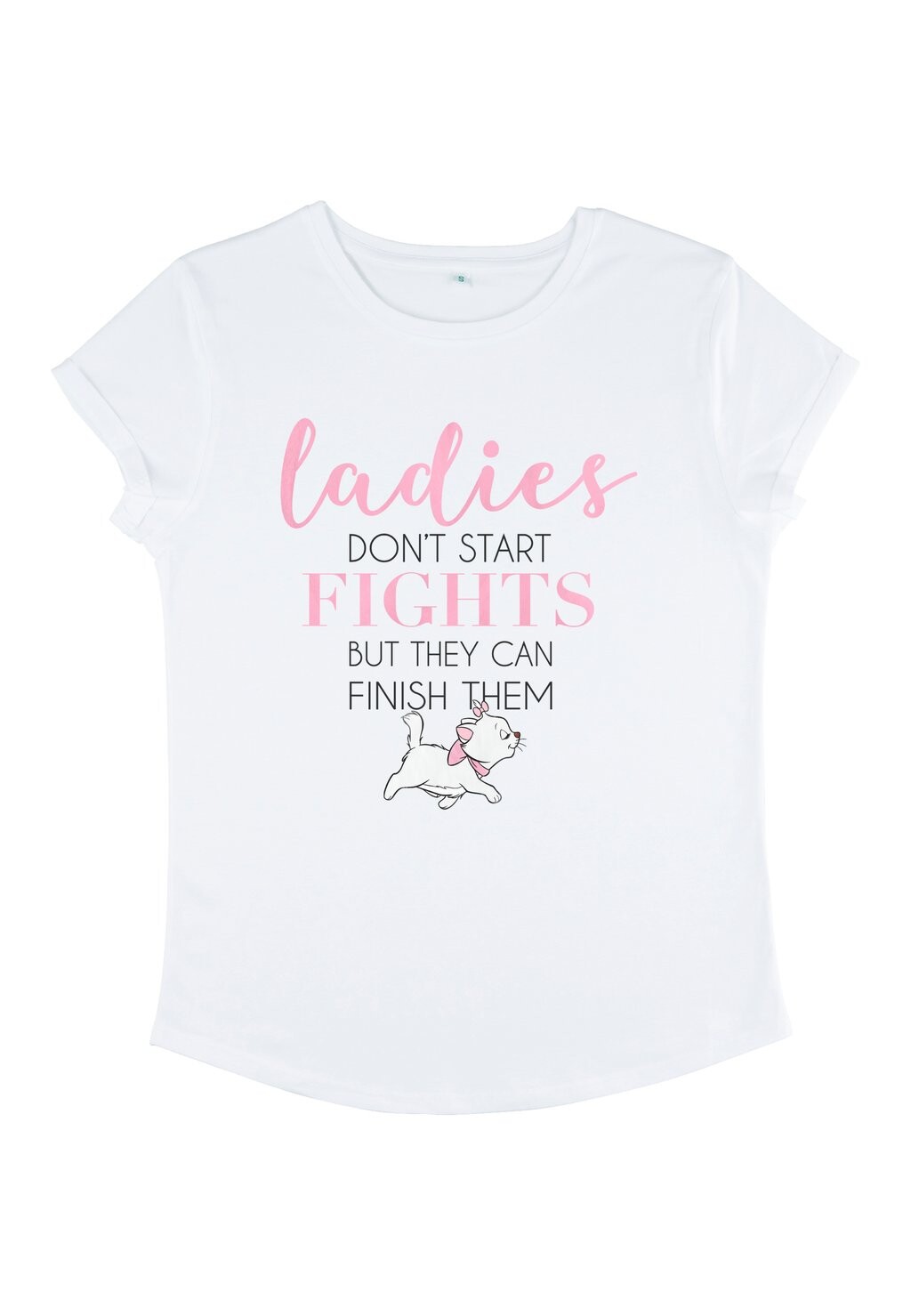 Футболка с принтом THE ARISTOCATS LADIES STACK TWO Henry Tiger, белый 
Футболка с принтом THE ARISTOCATS LADIES STACK TWO Henry Tiger, белый