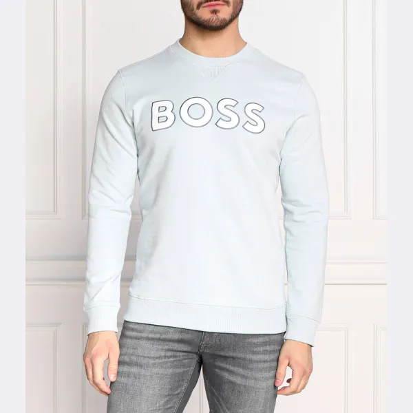 Толстовка Welogocrewx стандартного кроя Boss, синий
Толстовка Welogocrewx стандартного кроя Boss, синий