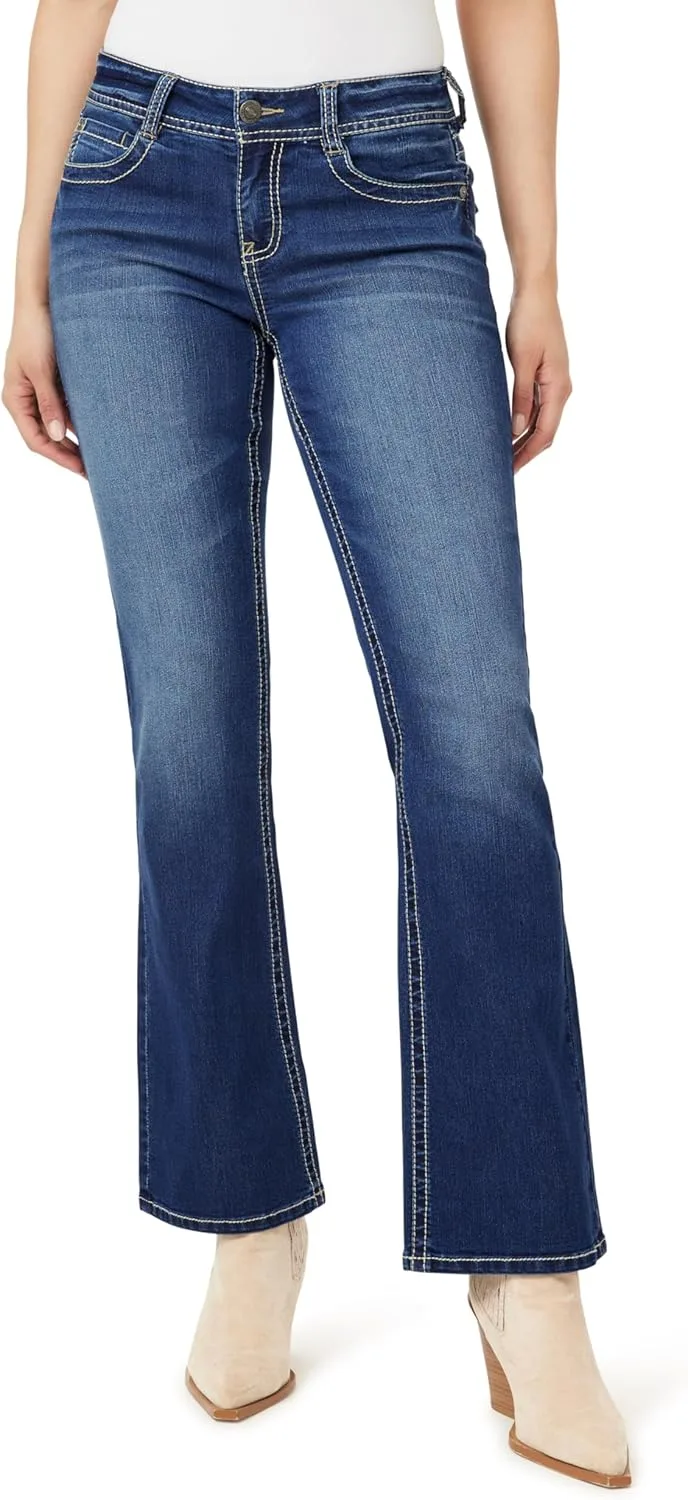 Женские джинсы WallFlower Feisty Curvy Low Rise Slim Flare Insta Stretch
Женские джинсы WallFlower Feisty Curvy Low Rise Slim Flare Insta Stretch