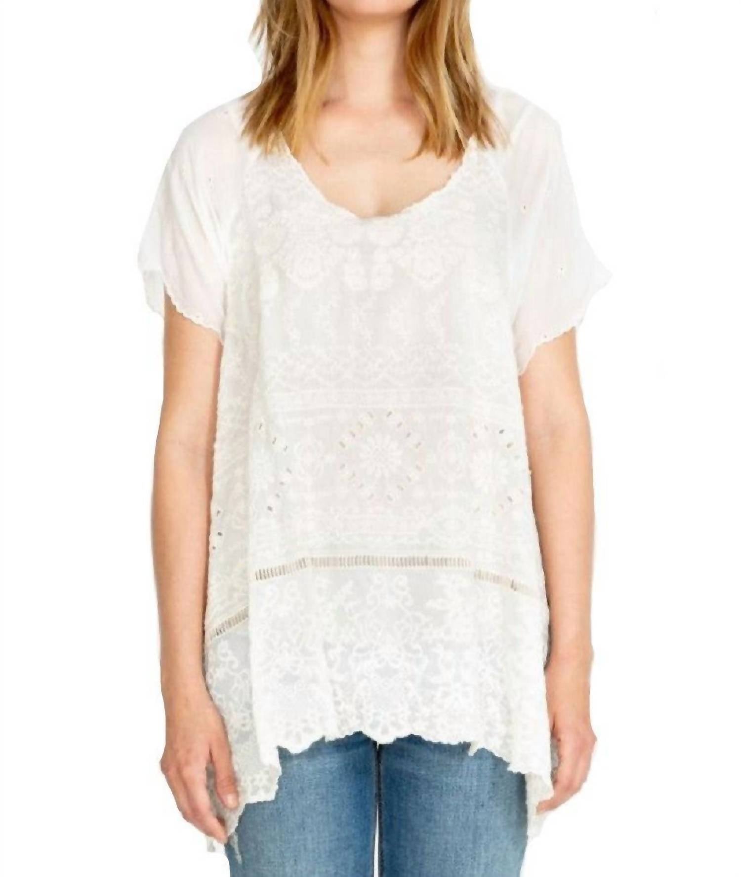 Туника Sutera в натуральном цвете Johnny Was, цвет natural
Туника Sutera в натуральном цвете Johnny Was, цвет natural