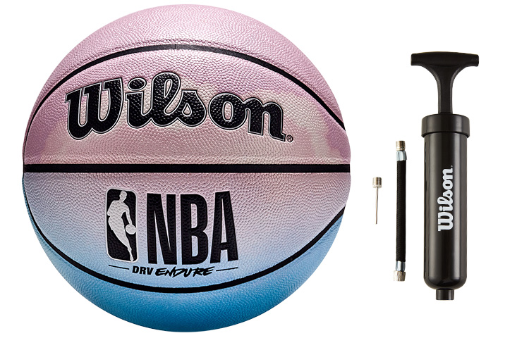Wilson Баскетбольный мяч NBA China PU розовый синий размер 7 тренировочный unisex
Wilson Баскетбольный мяч NBA China PU розовый синий размер 7 тренировочный unisex