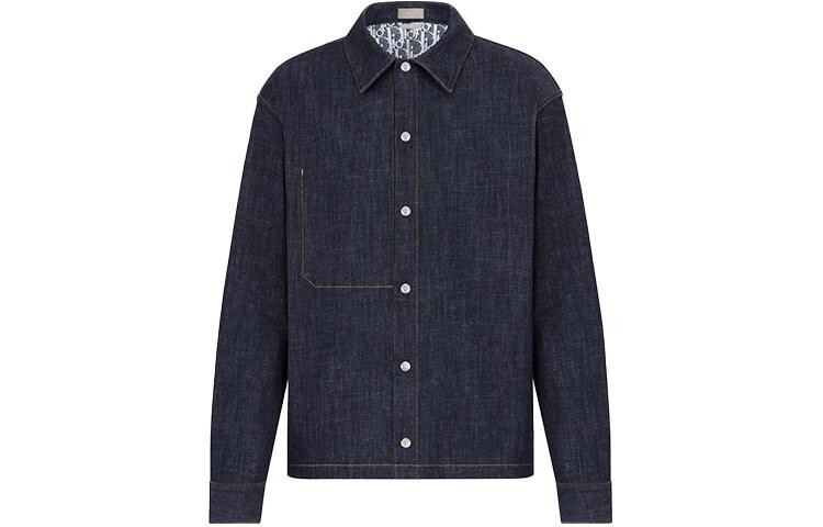 Ежеквартальные новинки Джинсовая куртка мужская синий Dior
Ежеквартальные новинки Джинсовая куртка мужская синий Dior