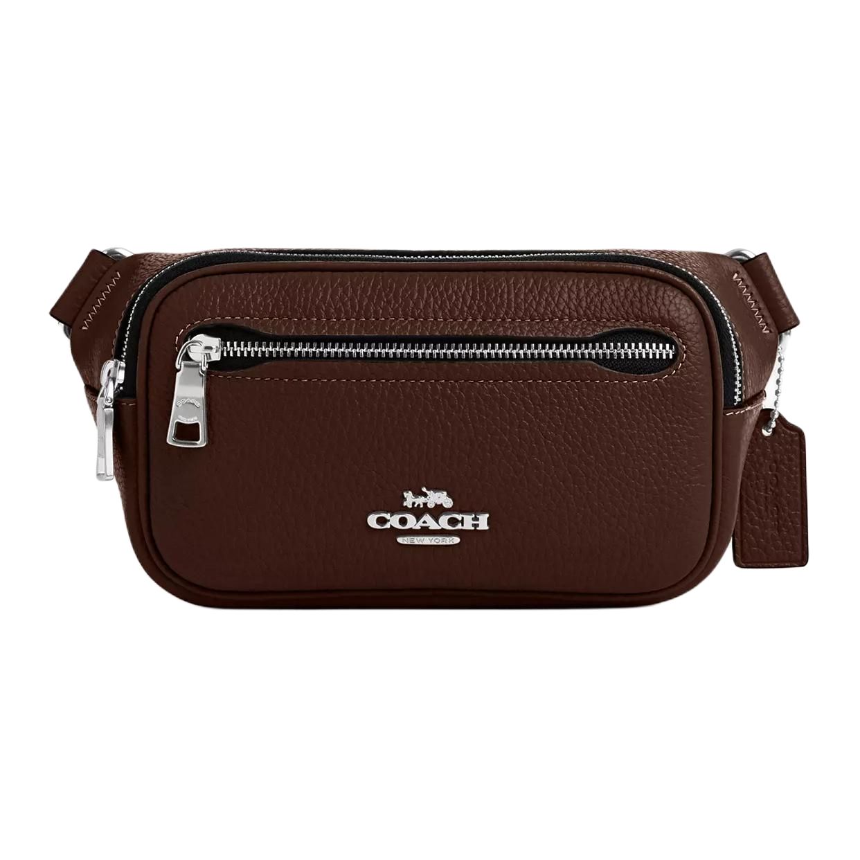 Elias Refined Pebbled Leather Fanny Pack Mini Men's Maple COACH
Elias Refined Pebbled Leather Fanny Pack Mini Men's Maple COACH
