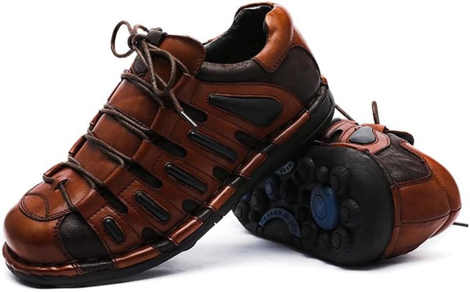 Ботинки в стиле панк, мужские винтажные кожаные рабочие ботинки на шнуровке до щиколотки, повседневные водонепроницаемые ботильоны с круглым носком Hfuhlk, коричневый
Ботинки в стиле панк, мужские винтажные кожаные рабочие ботинки на шнуровке до щиколотки, повседневные водонепроницаемые ботильоны с круглым носком Hfuhlk, коричневый