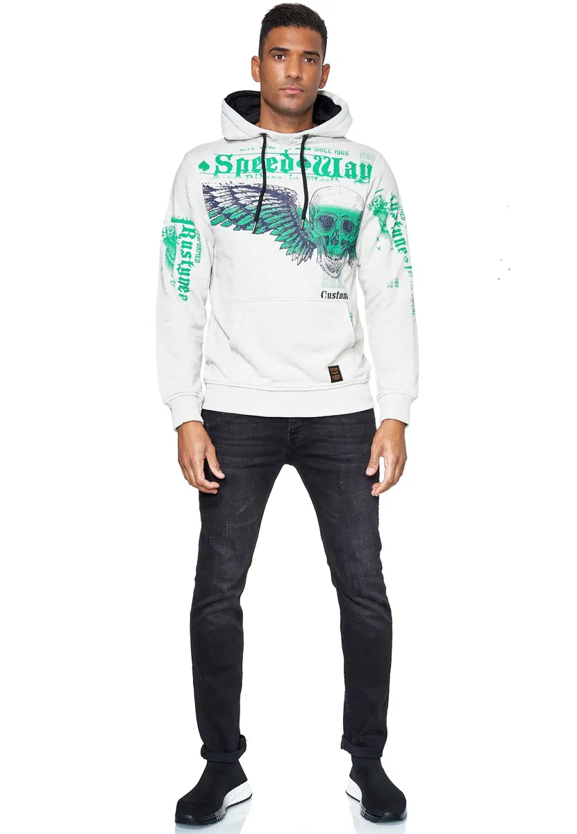Толстовка с капюшоном Rusty Neal " Rusty Neal Sweater" с модными принтами, зеленый
Толстовка с капюшоном Rusty Neal " Rusty Neal Sweater" с модными принтами, зеленый