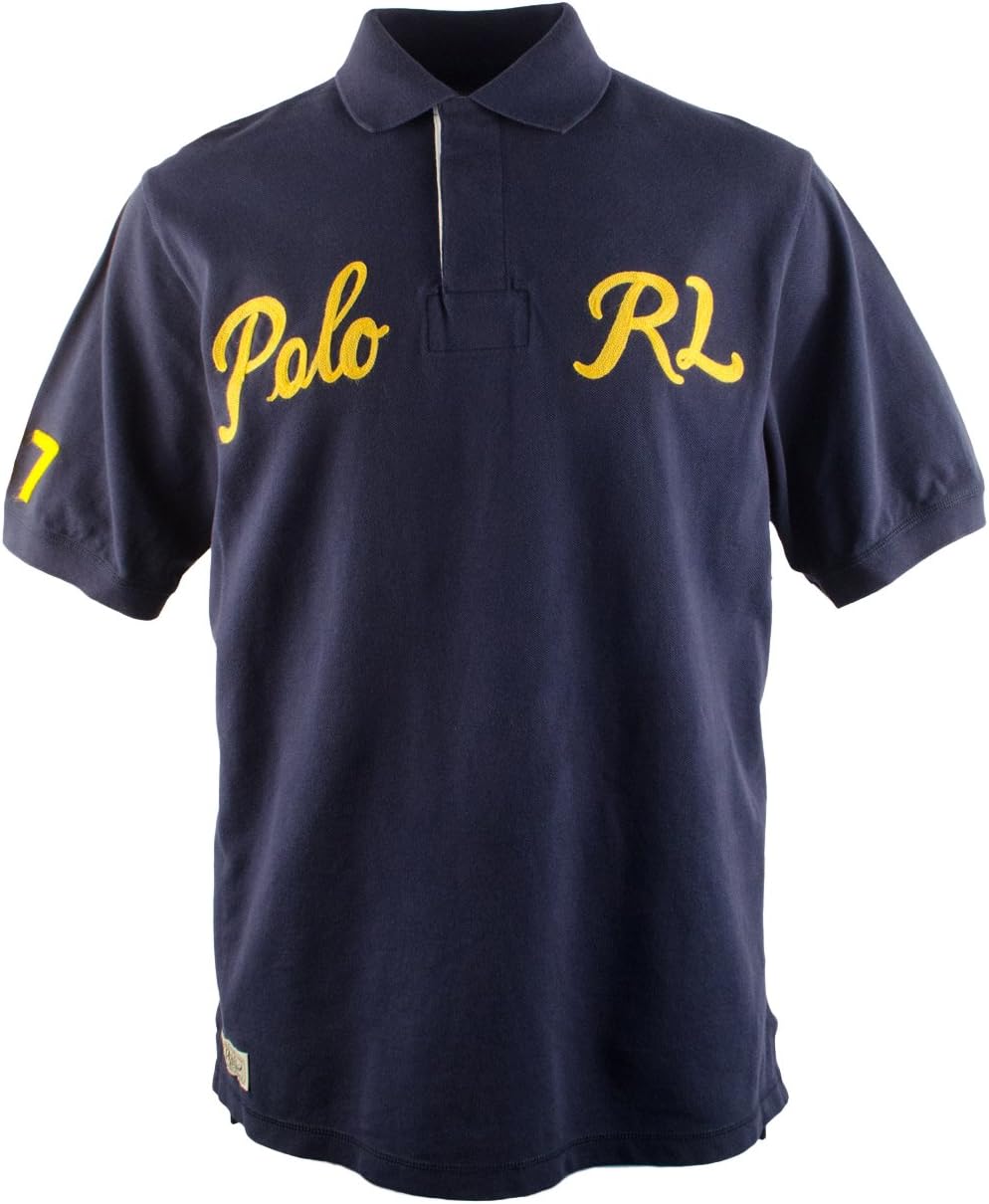 Мужская рубашка-поло Polo Ralph Lauren с коротким рукавом и университетской символикой, French Navy
Мужская рубашка-поло Polo Ralph Lauren с коротким рукавом и университетской символикой, French Navy