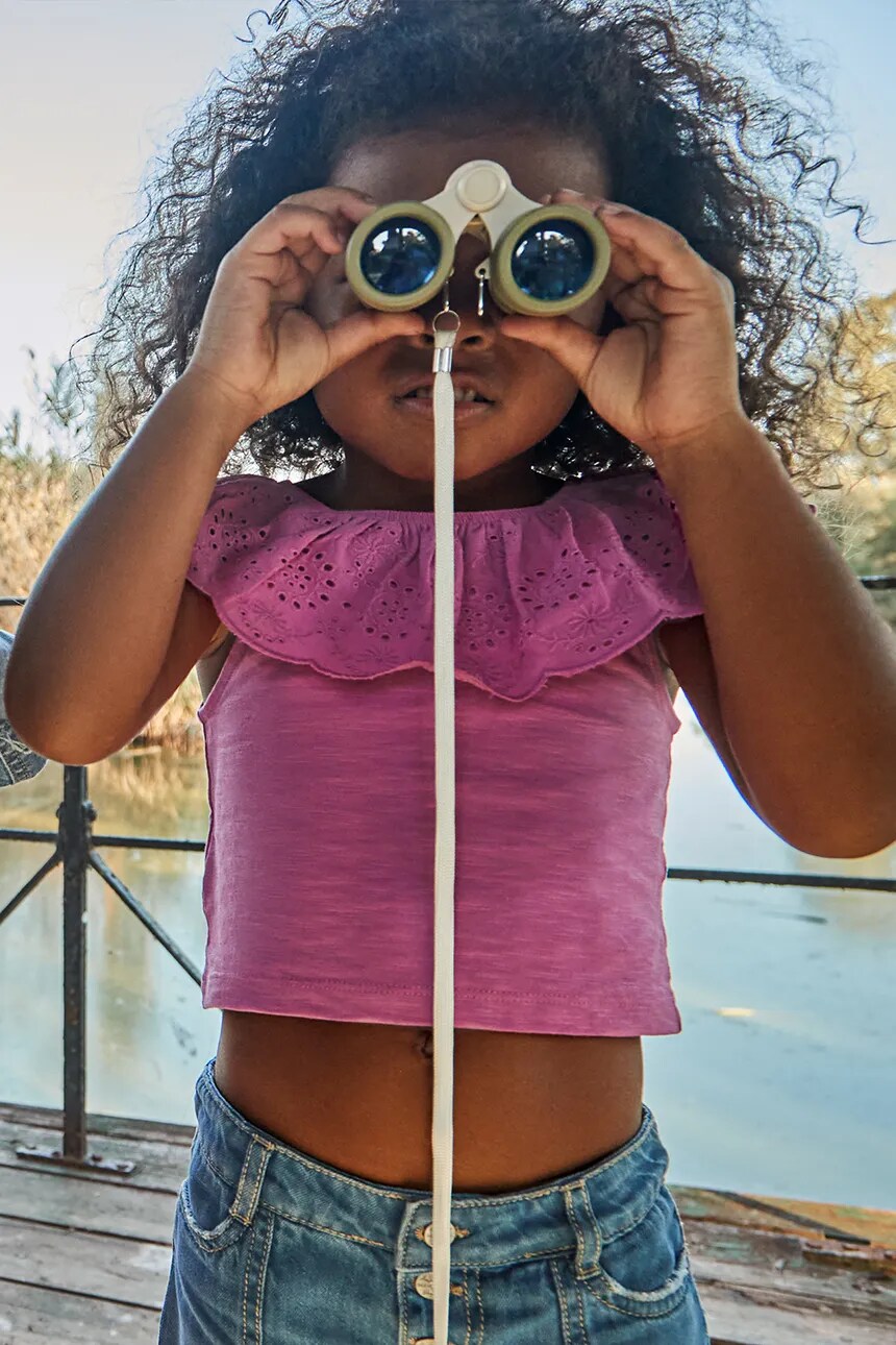 Футболка из хлопка для детей Mayoral, розовый 
Футболка из хлопка для детей Mayoral, розовый