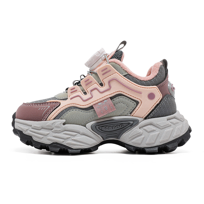 Термоустойчивые противоскользящие детские повседневные кроссовки Kids' BOBDOG, серый/розовый
Термоустойчивые противоскользящие детские повседневные кроссовки Kids' BOBDOG, серый/розовый