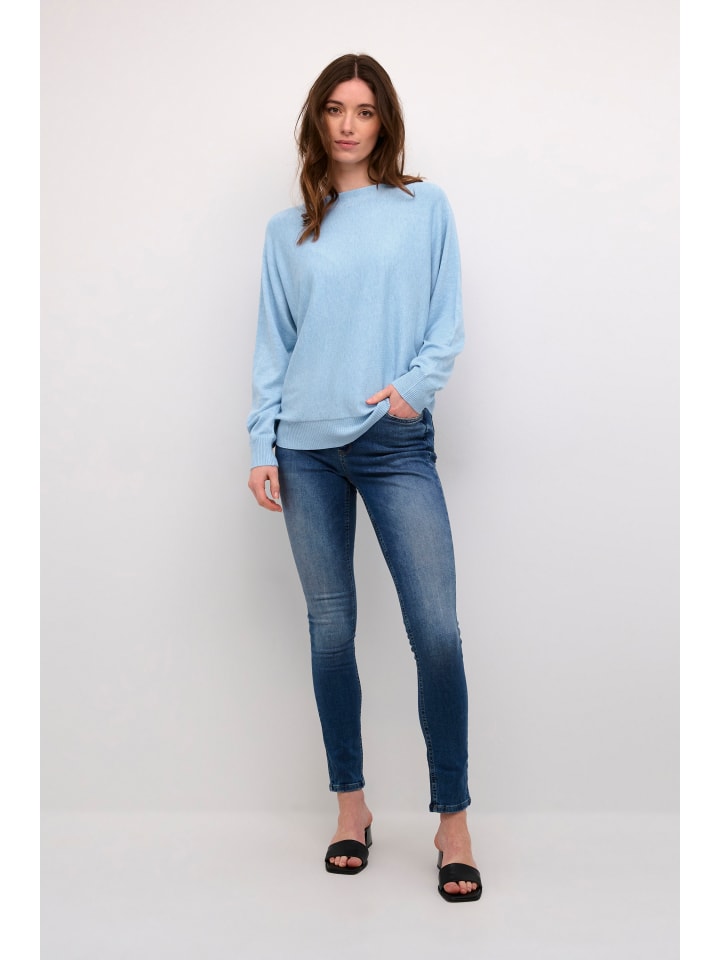 CULTURE Вязаный свитер оверсайз от CUannemarie, цвет кашемирово-голубой меланж
CULTURE Вязаный свитер оверсайз от CUannemarie, цвет кашемирово-голубой меланж