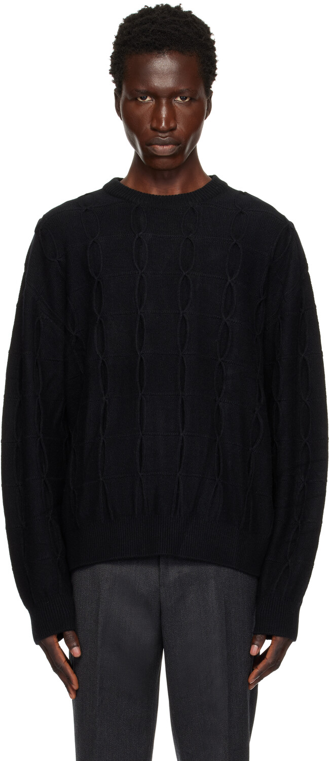 Свитер с ткаными деталями WOOYOUNGMI
Свитер с ткаными деталями WOOYOUNGMI