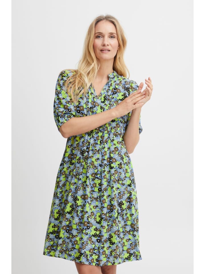 Короткое платье Fransa Blusenkleid FRMERLA DR 1 - 20611883 Halbarm Kleid mit V-Ausschnitt, синий
Короткое платье Fransa Blusenkleid FRMERLA DR 1 - 20611883 Halbarm Kleid mit V-Ausschnitt, синий