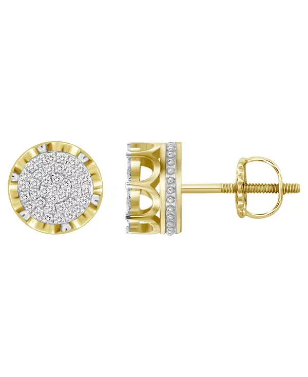 Мужские серьги с бриллиантами (1/4 карата) из 10-каратного желтого золота Macy'S, yellow
Мужские серьги с бриллиантами (1/4 карата) из 10-каратного желтого золота Macy'S, yellow