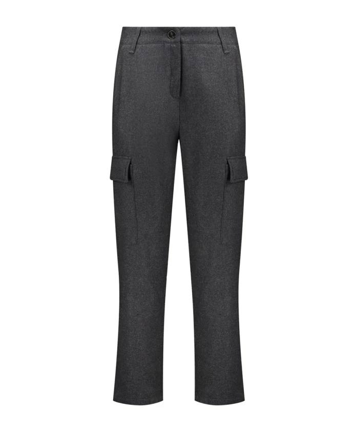 Серые брюки-карго длиной до щиколотки Marella, серый
Серые брюки-карго длиной до щиколотки Marella, серый