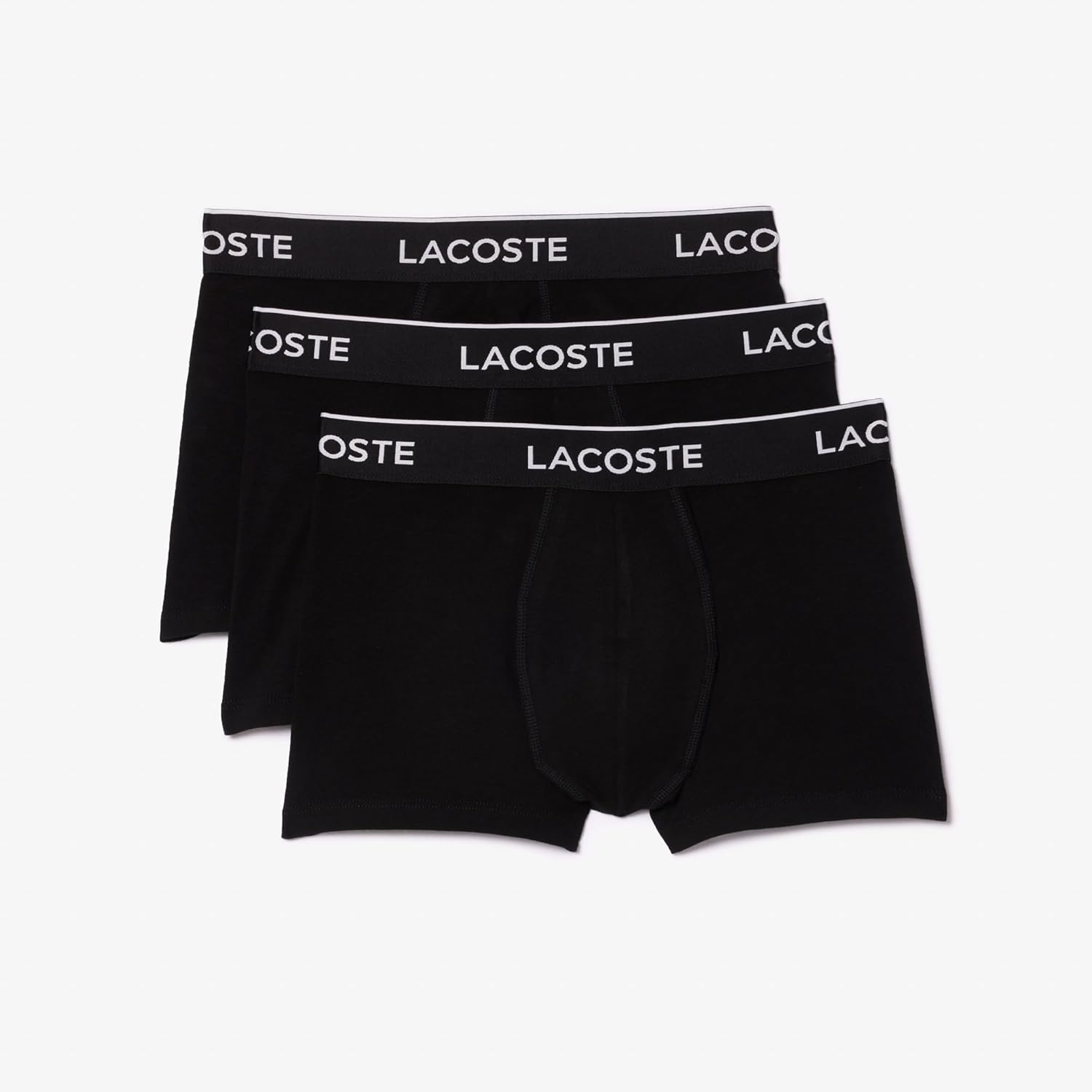 Lacoste мужские хлопковые трусы с эластичной триколорной резинкой, 3 шт, Black With Black Waistbands (New)
Lacoste мужские хлопковые трусы с эластичной триколорной резинкой, 3 шт, Black With Black Waistbands (New)