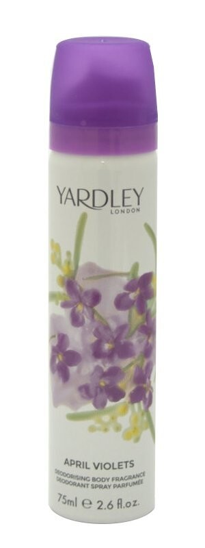 Yardley, Лондон Апрельские фиалки, дезодорант, 75 мл
Yardley, Лондон Апрельские фиалки, дезодорант, 75 мл