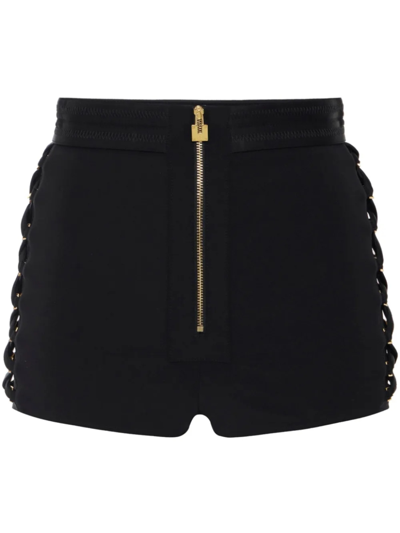 Шорты Elisabetta Franchi с перекрестными шнурками, черный
Шорты Elisabetta Franchi с перекрестными шнурками, черный