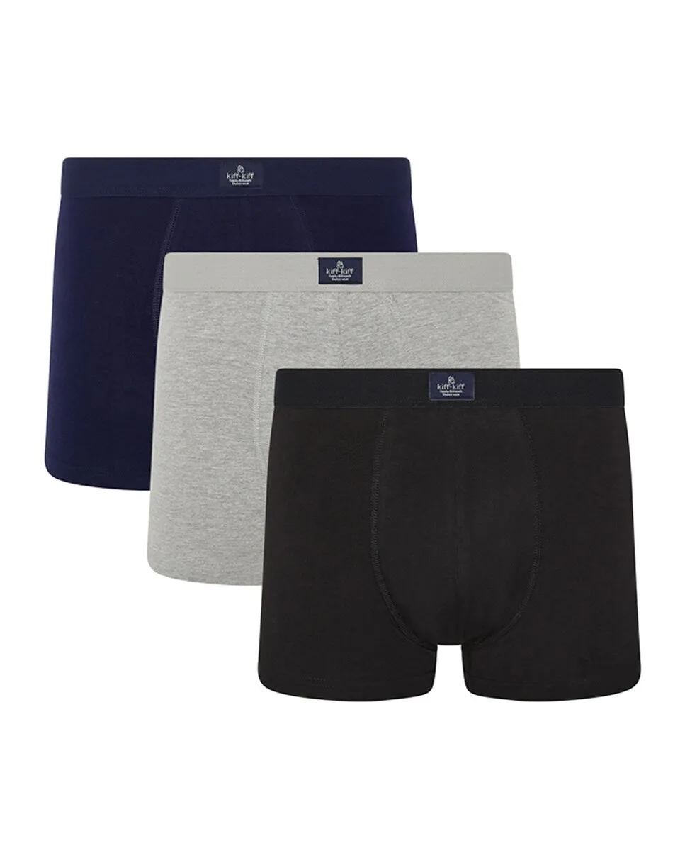 Упаковка из 3 трикотажных трусов-боксеров Kiff-Kiff, мультиколор
Упаковка из 3 трикотажных трусов-боксеров Kiff-Kiff, мультиколор